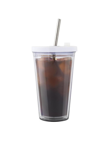 Taza de Café Helado Reutilizable SEFAONUR 16 Oz Aislada