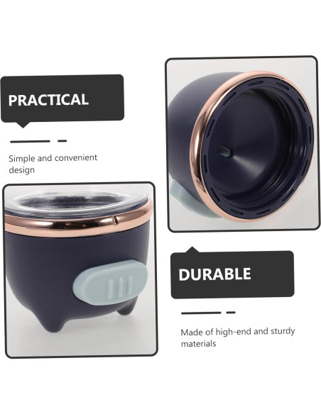 Salero y Pimentero DECHOUS Dispensador de Especias Azul 11x6.5cm