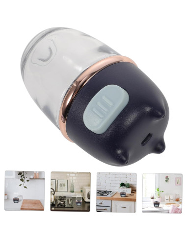 Salero y Pimentero DECHOUS Dispensador de Especias Azul 11x6.5cm