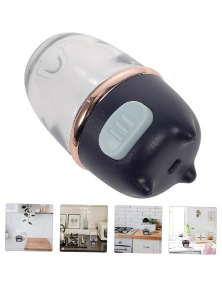 Salero y Pimentero DECHOUS Dispensador de Especias Azul 11x6.5cm