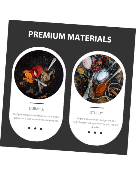 Salero y Pimentero DECHOUS Dispensador de Especias Azul 11x6.5cm