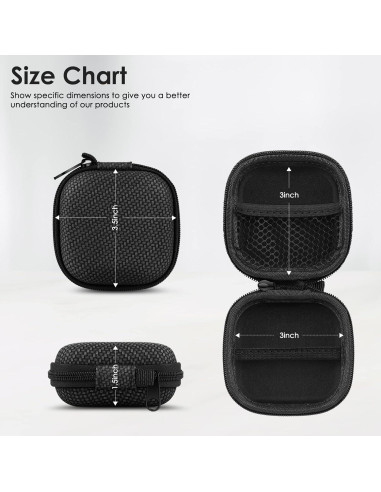 Funda de Almacenamiento EVA Felicey para Auriculares y Accesorios
