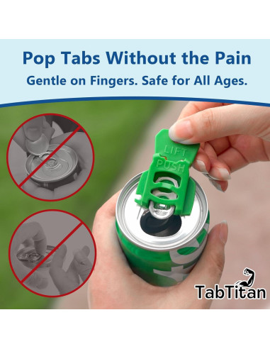 Abrebotellas BiniTPGo 6PACK - Tapas reutilizables arcoíris