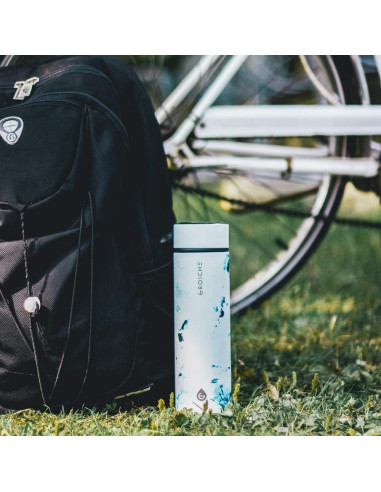 Termo Infusor de Té y Frutas GROSCHE Chicago 450ml Acero Inoxidable