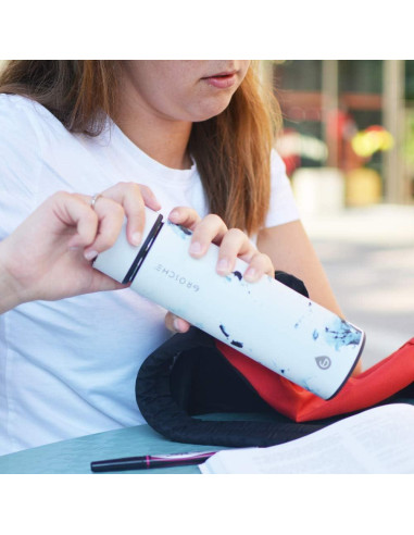 Termo Infusor de Té y Frutas GROSCHE Chicago 450ml Acero Inoxidable