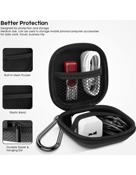 Funda de Almacenamiento EVA Felicey para Auriculares y Accesorios