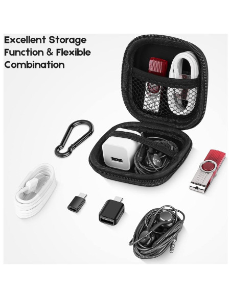 Funda de Almacenamiento EVA Felicey para Auriculares y Accesorios