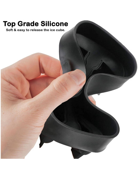 Moldes de Hielo Bahoki Essentials - Silicona 3 Formas - 12.5cm