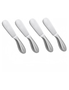 Juego de 4 cuchillos para untar Accfore - Acero inoxidable