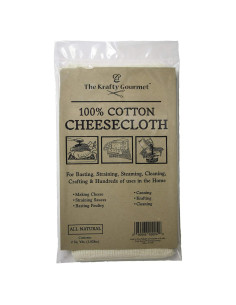 Tela de Queso 100% Algodón Krafty Gourmet 2yd - Grado Chef