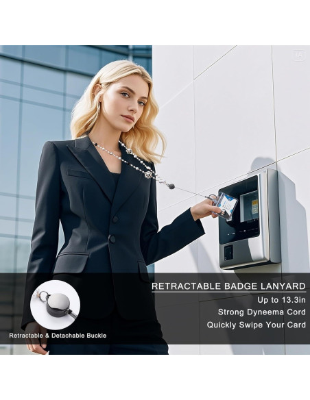 Cinta Retráctil de Identificación Kioooki con Perlas y Camelia