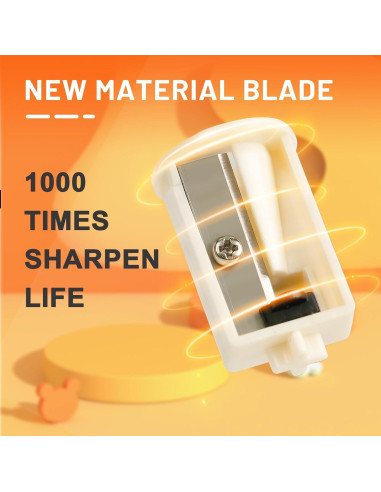 Sacapuntas Eléctrico YPLUS para Niños - Portátil y Compacto