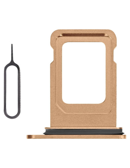 Bandeja de Tarjeta SIM Dorada para iPhone 11 Pro Max/Pro