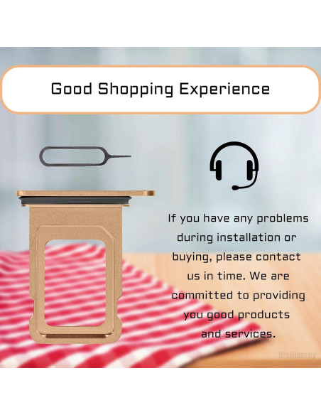 Bandeja de Tarjeta SIM Dorada para iPhone 11 Pro Max/Pro