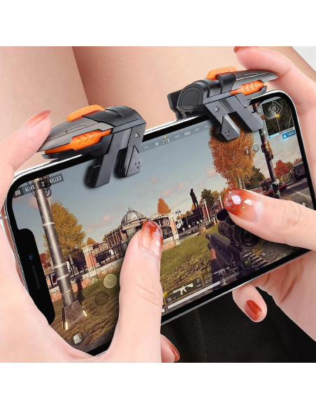 Disparadores de Juego Móvil Rakizbe - 4 Disparadores 6 Dedos