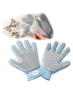 Guantes de Aseo 2 en 1 Cool Lemon para Mascotas - Quitapelos