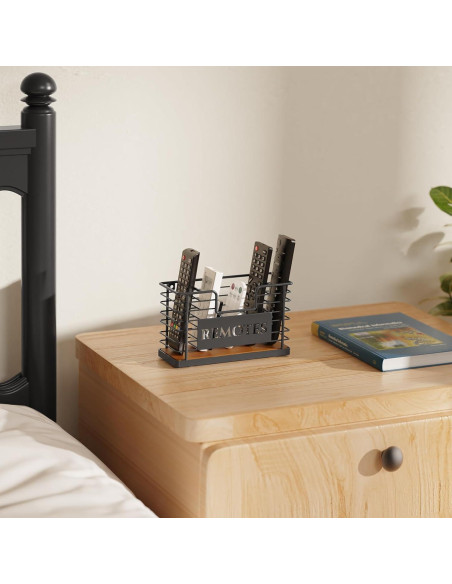 Soporte para Control Remoto GIGIFTREE 5 Ranuras Negro