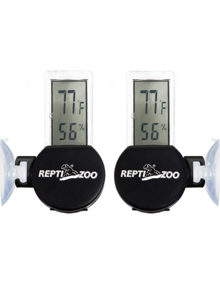 Termómetro Higrómetro Digital REPTI ZOO para Terrario 14-50C