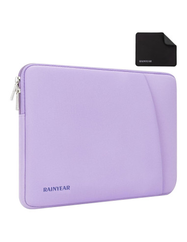 Funda para Laptop RAINYEAR 13.3-14" Morado con Bolsillo