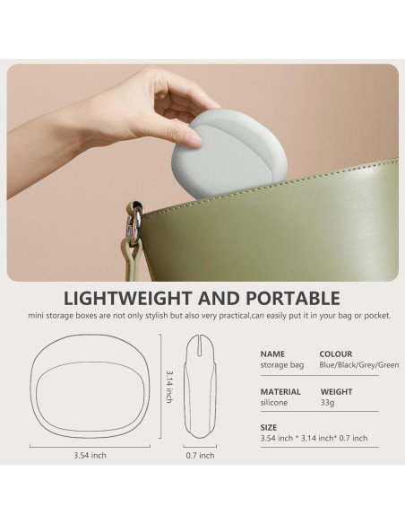 Organizador de Auriculares y Accesorios Skyconser - Silicona Colorida