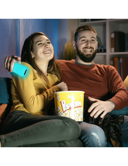 Funda de Control Remoto TCL Roku - Silicona Brillante Azul