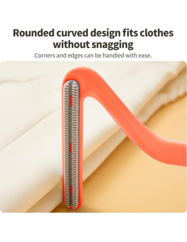 Quitapelusas Reutilizable BJGZ-HC para Pelo de Mascotas Naranja