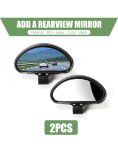 Espejo de Punto Ciego Downhill DOWMDJ2602BL-2PC Ajustable 2