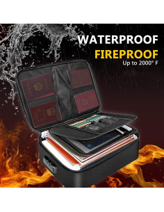 Bolsa de Documentos Resistente al Fuego BISOFICE 36x27cm 2