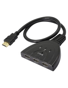 Interruptor HDMI 3 Puertos YACSEJAO 1080P Manual Plug & Play