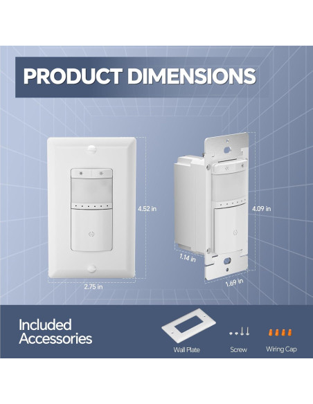 Interruptor Regulable con Sensor de Movimiento ECOELER 150W
