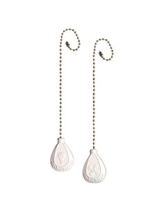 Cadena de Tirar Universal Harbor Breeze 18 cm Blanco 2 Paquetes