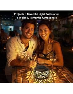 Linternas Solares Impermeables NFEVER - Paquete de 2 - Bronce 2