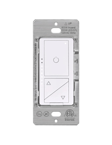 Interruptor Regulador Digital BESTTEN 1 Polo 3 Vías LED Blanco