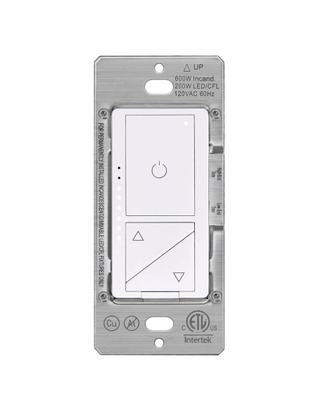 Interruptor Regulador Digital BESTTEN 1 Polo 3 Vías LED Blanco