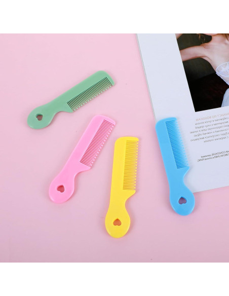 Juego de 4 Peines Suaves para Bebés Abeillo - Cuidado del Cabello