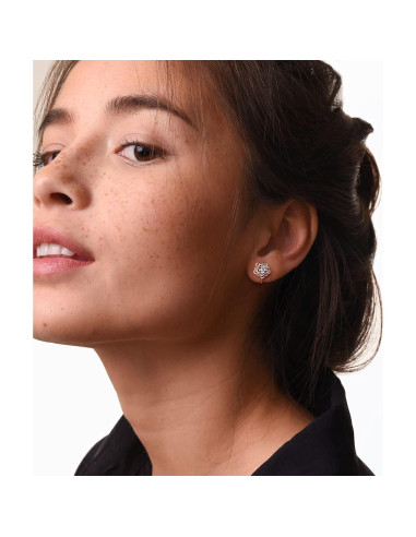 Pendientes de Clip de Oro 14K para Mujeres - Croissant Hipoalergénicos