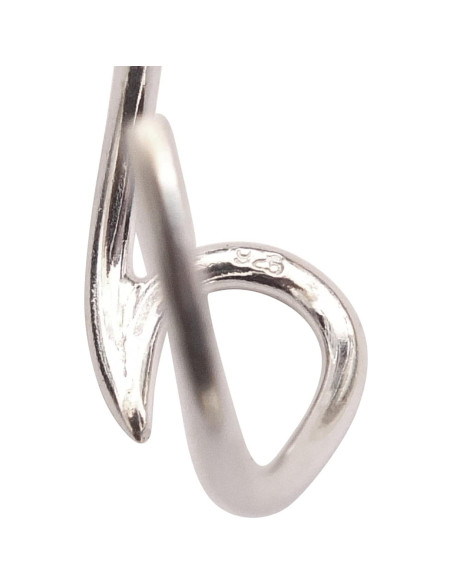 Anillo Ajustable de Olas Plata Esterlina 925 para Dedo del Pie