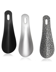 3 Piezas Cuerno de Zapato Acero Inoxidable Bruislard 9.9 cm