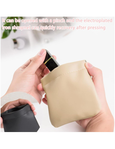 4 Piezas Bolsa Cosmética Impermeable CANIPHA Mini Viaje