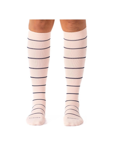 Calcetines de Compresión Altos Comrad Unisex 15-20 mmHg Rayas