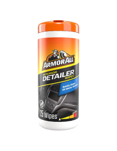 Toallitas para Limpiar Interior de Auto Armor All 25 Unidades