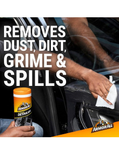Toallitas para Limpiar Interior de Auto Armor All 25 Unidades 2