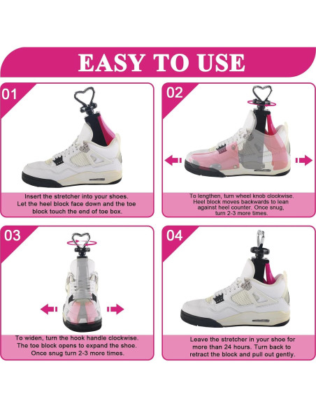 Estirador de Zapatos LANNEY Unisex Ajustable para Botas