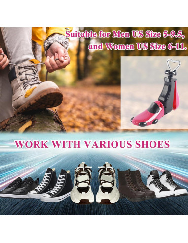 Estirador de Zapatos LANNEY Unisex Ajustable para Botas