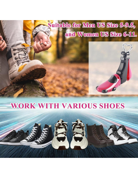 Estirador de Zapatos LANNEY Unisex Ajustable para Botas
