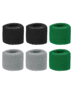 Muñequera Deportiva PATIKIL Algodón Toalla Absorbente 8x5cm