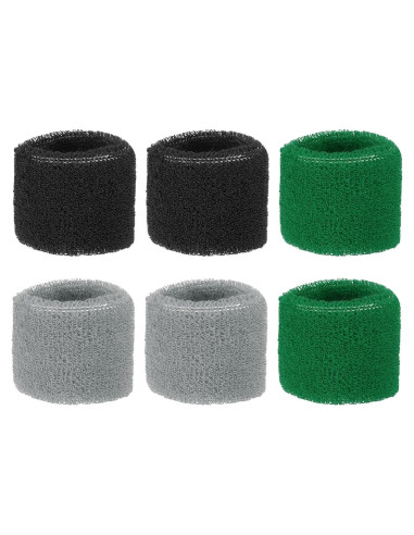 Muñequera Deportiva PATIKIL Algodón Toalla Absorbente 8x5cm