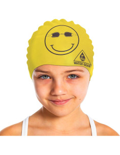 Gorro de natación Water Gear para cabello largo - Amarillo 2