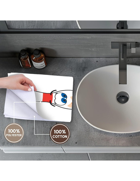 Toalla de Mano 3dRose Yo Golpeé Esa Bola de Bowling 38x56cm