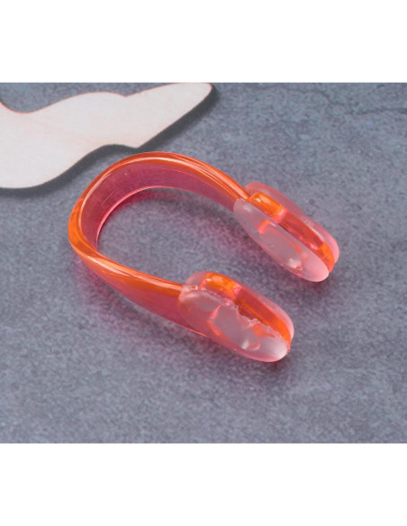 3 Clips de Nariz Ruwado para Nadar Silicona Impermeable